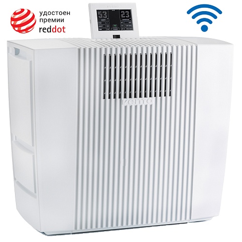 Увлажнитель-мойка воздуха с подключением к водопроводу Venta LW62 WiFi, белый